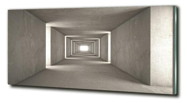 Foto obraz skleněný horizontální Betonový tunel osh-73368575