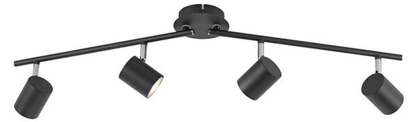Leuchten Direkt 11944-13 - LED Bodové svítidlo TARIK 4xGU10/5W/230V antracit