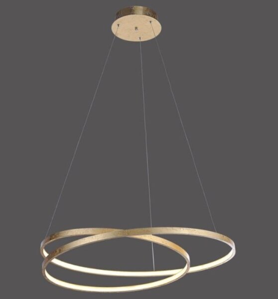 Paul Neuhaus 2474-12 - LED Stmívatelný lustr na lanku ROMAN LED/40W/230V zlatá