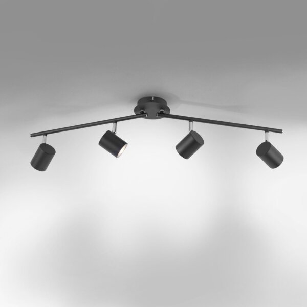 Leuchten Direkt 11944-13 - LED Bodové svítidlo TARIK 4xGU10/5W/230V antracit
