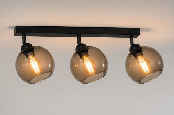Bodové svítidlo UNO 3xE27/60W/230V černá