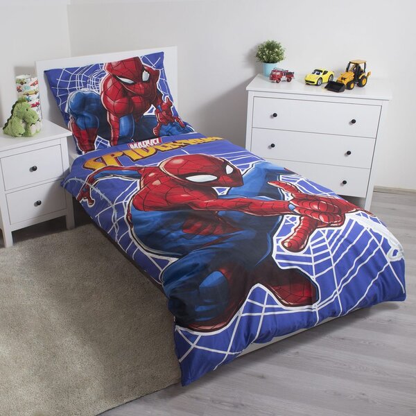 Jerry Fabrics Svítící povlečení Spiderman - Spiderman | 140 x 200 cm / 70 x 90 cm