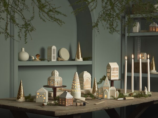Lucerna domeček Urbania Tivoli 18 cm
