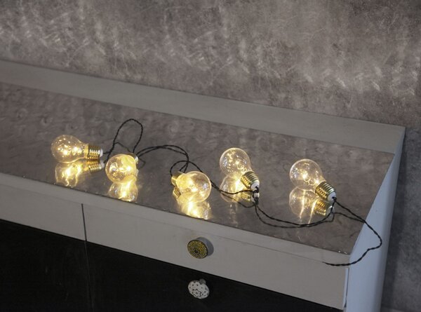 Světelný LED řetěz Glow – 5 žárovek