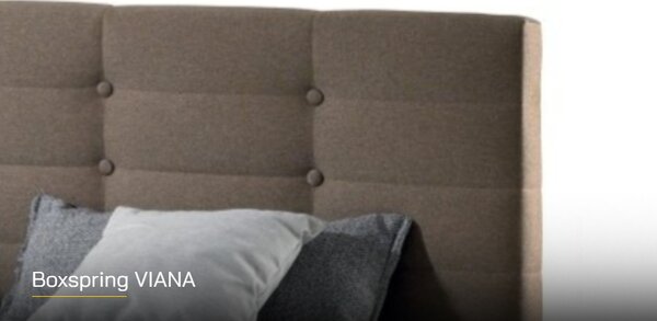 Manželská postel VIANA BOXSPRING