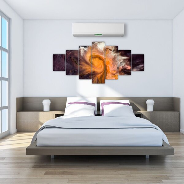 Abstraktní obraz - vesmír (210x100 cm)