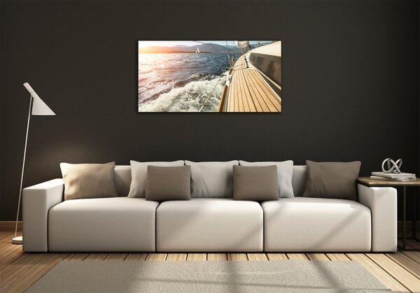 Foto-obraz fotografie na skle Plachetnice na moři osh-73816374