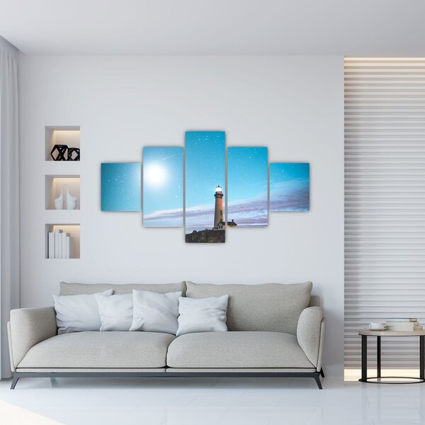 Obraz majáku (125x70 cm)