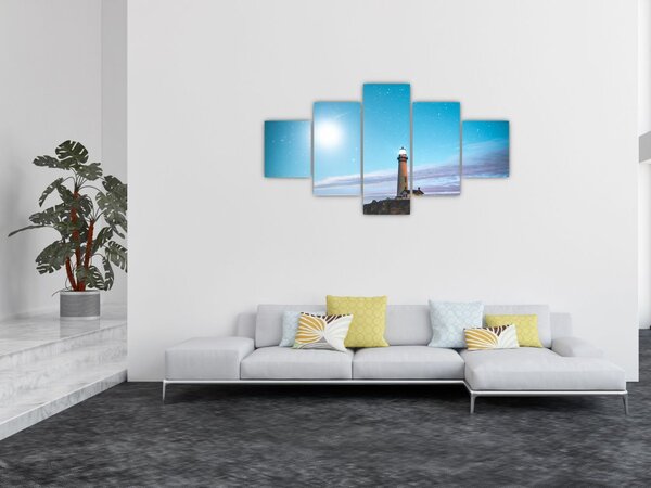Obraz majáku (125x70 cm)