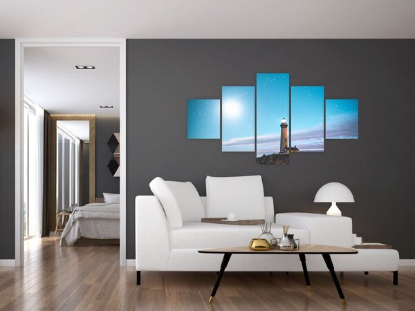 Obraz majáku (125x70 cm)