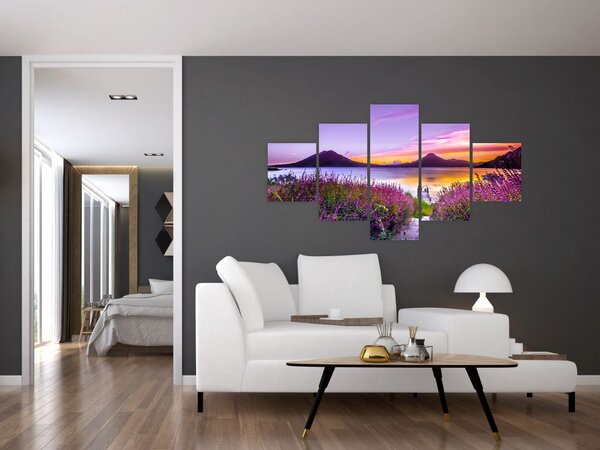 Obraz jezera (125x70 cm)