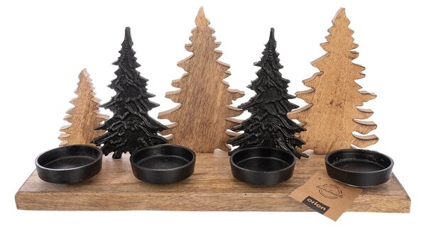 Adventní svícen MANGO stromy