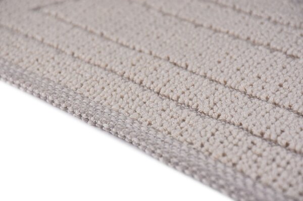 Krémové bavlněné nášlapy na schody v sadě 16 ks 25x65 cm Tablo Krem – Vitaus
