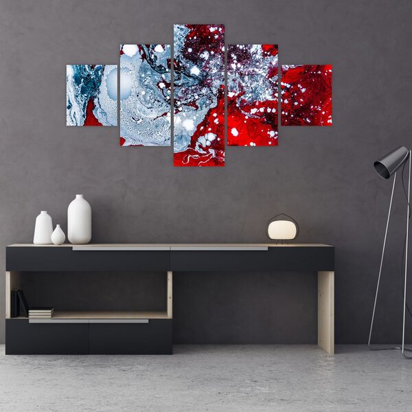 Abstraktní obraz (125x70 cm)