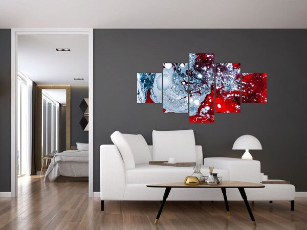 Abstraktní obraz (125x70 cm)