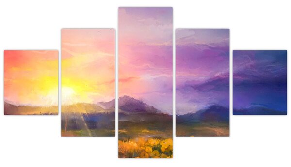 Obraz - Za svítání (125x70 cm)