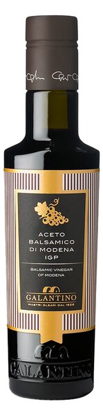 Balzamikový ocet Modena IGP 250 ml Galantino – výběrové italské balsamico vyvážená chuť dochucení