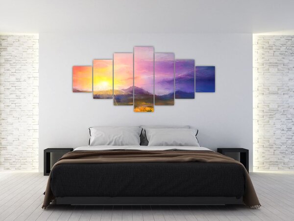 Obraz - Za svítání (210x100 cm)