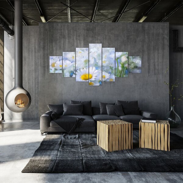 Obraz - V kopretinách (210x100 cm)