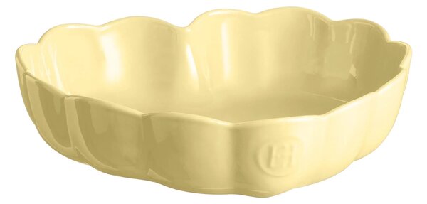 Koláčová forma Emile Henry Madeleine srdce, Ø 26,5 cm, vanilková 896153