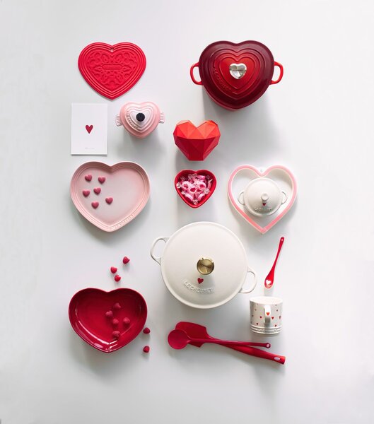 Le Creuset 21177228451450 Pekáč Heart kulatý 22 cm