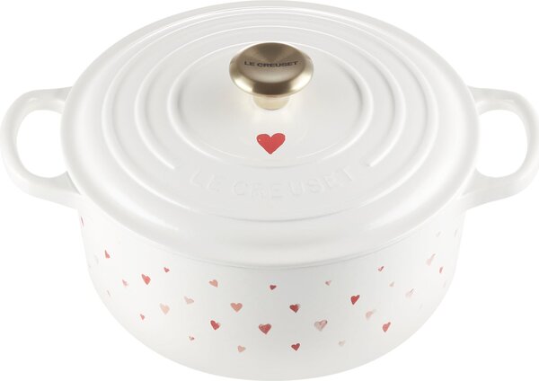 Le Creuset 21177228451450 Pekáč Heart kulatý 22 cm