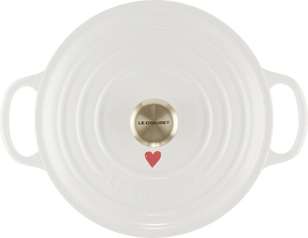 Le Creuset 21177228451450 Pekáč Heart kulatý 22 cm