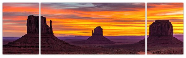 Obraz - Monument Valley v Arizoně (170x50 cm)