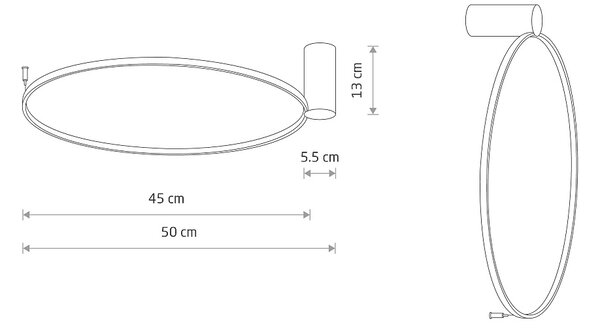 Stropní svítidlo Nowodvorski 10930 CIRCOLO LED S 4000K