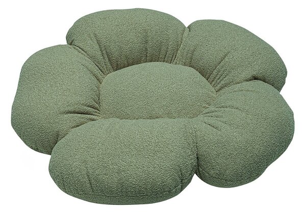Sedací puf do dětského pokoje BOUCLÉ - Zelená