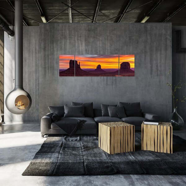 Obraz - Monument Valley v Arizoně (170x50 cm)
