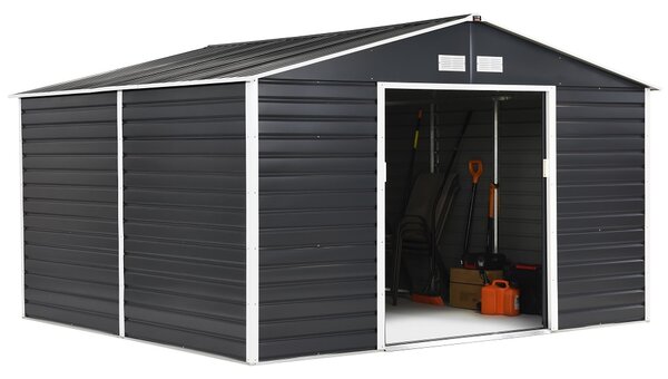 Kovový domek na nářadí Lahti 3,4 x 3,2 m Store Boss antracitový