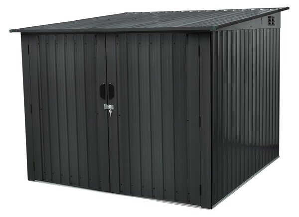 Kovový domek na kola Kansas 2 x 2 m Store Boss antracit