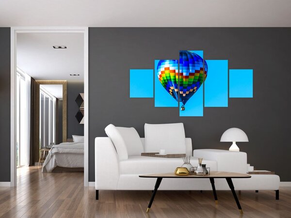 Obraz - Horkovzdušný balon (125x70 cm)