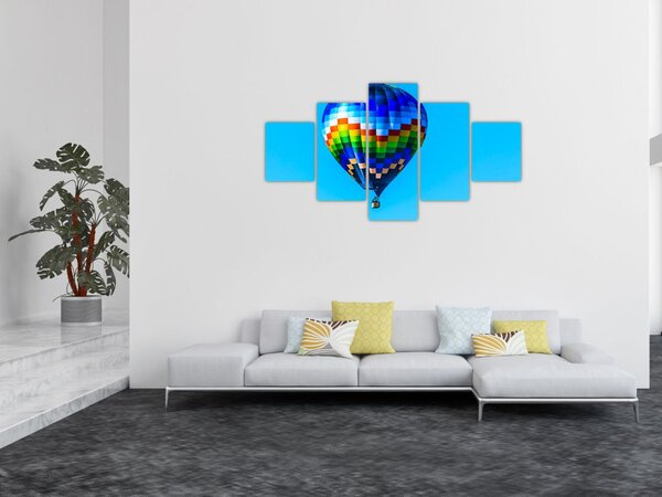 Obraz - Horkovzdušný balon (125x70 cm)