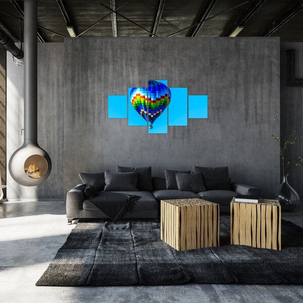 Obraz - Horkovzdušný balon (125x70 cm)