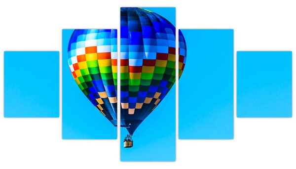 Obraz - Horkovzdušný balon (125x70 cm)
