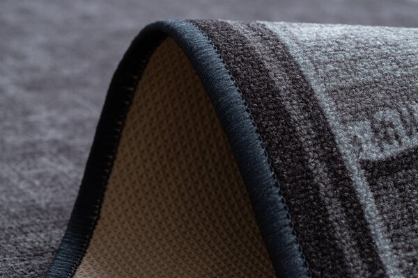 Associated Weavers Běhoun pogumovaný LINEA 97 šedý Šíře: 67 cm