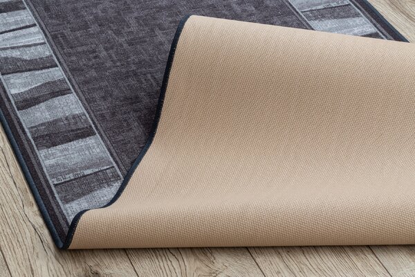 Associated Weavers Běhoun pogumovaný LINEA 97 šedý Šíře: 67 cm