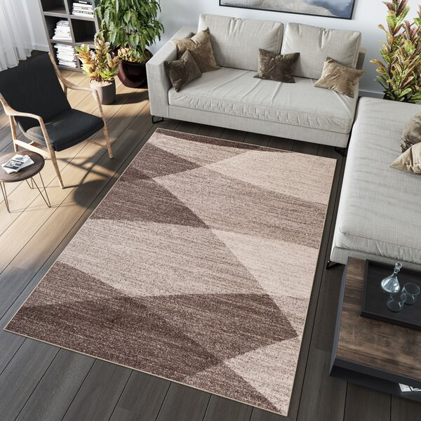 Makro Abra Kusový koberec SARI K195B béžový Rozměr: 140x190 cm