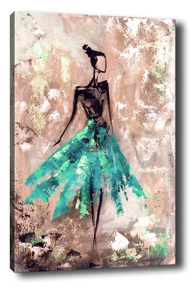 ASIR Nástěnný obraz WOMAN plátno 50 x 70 cm