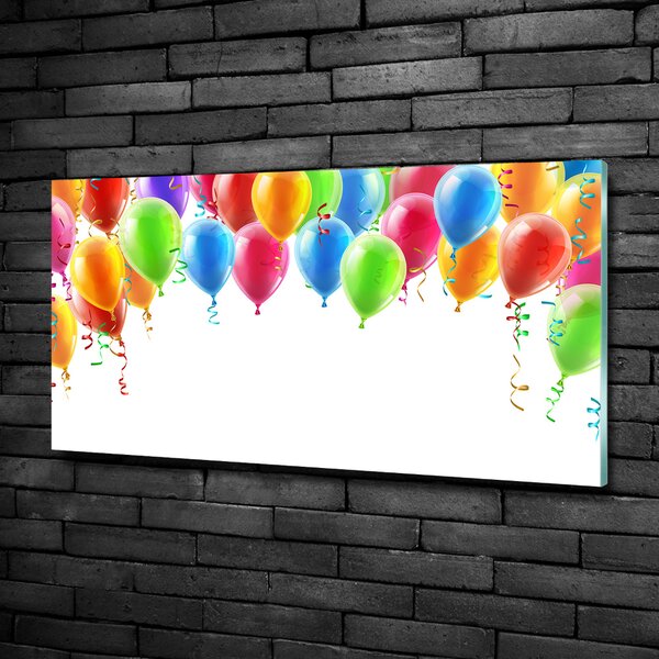 Foto obraz sklo tvrzené Barevné balony osh-77215325