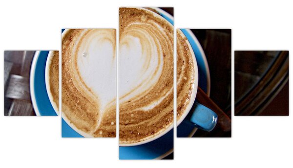 Obraz - Latte Art (125x70 cm)