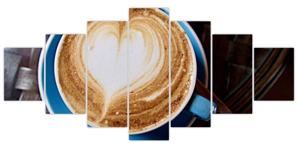 Obraz - Latte Art (210x100 cm)
