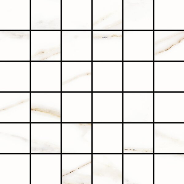 Aleluia Ceramicas Obklad/dlažba Palace White Mosaic 30x30 rett satin