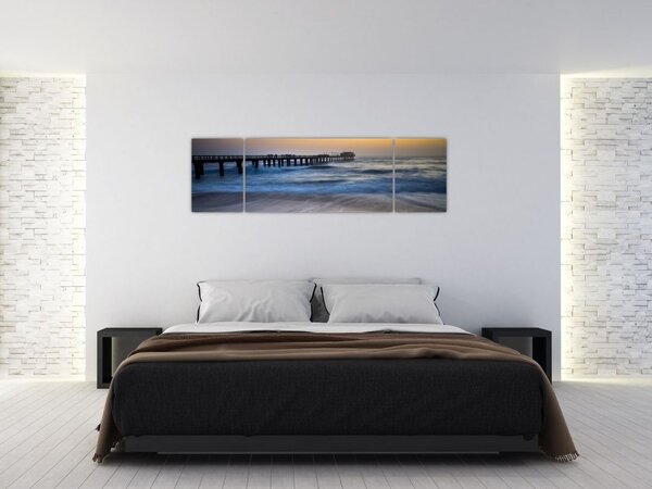 Obraz přístavu v Namibii (170x50 cm)