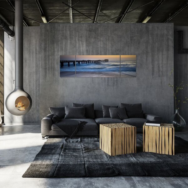 Obraz přístavu v Namibii (170x50 cm)