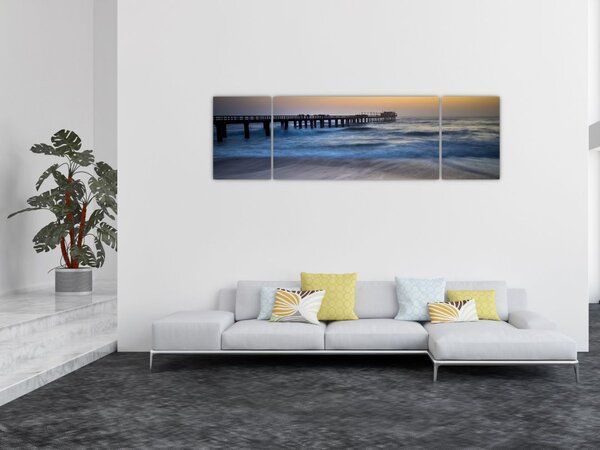 Obraz přístavu v Namibii (170x50 cm)