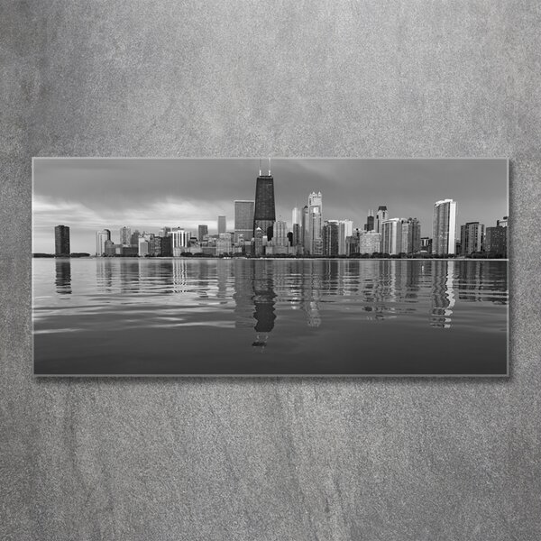 Foto obraz sklo tvrzené Chicago osh-77638658