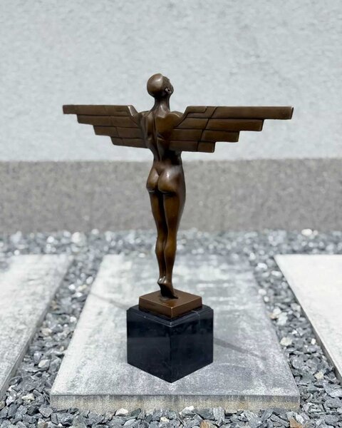 Bronzová socha - Ikarus Art Deco